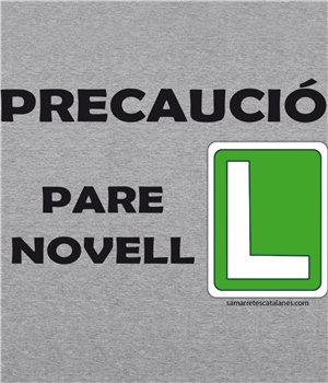 Dessuadora Catalunya Pare Novell Unisex
