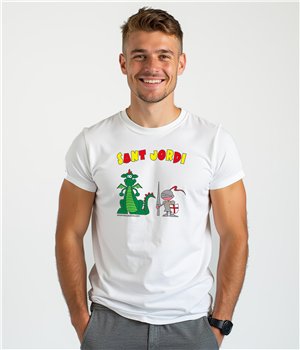 T Shirt ECO Katalonien Sant Jordi Kortarmad Man