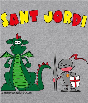 Felpa Catalogna Sant Jordi Unisex