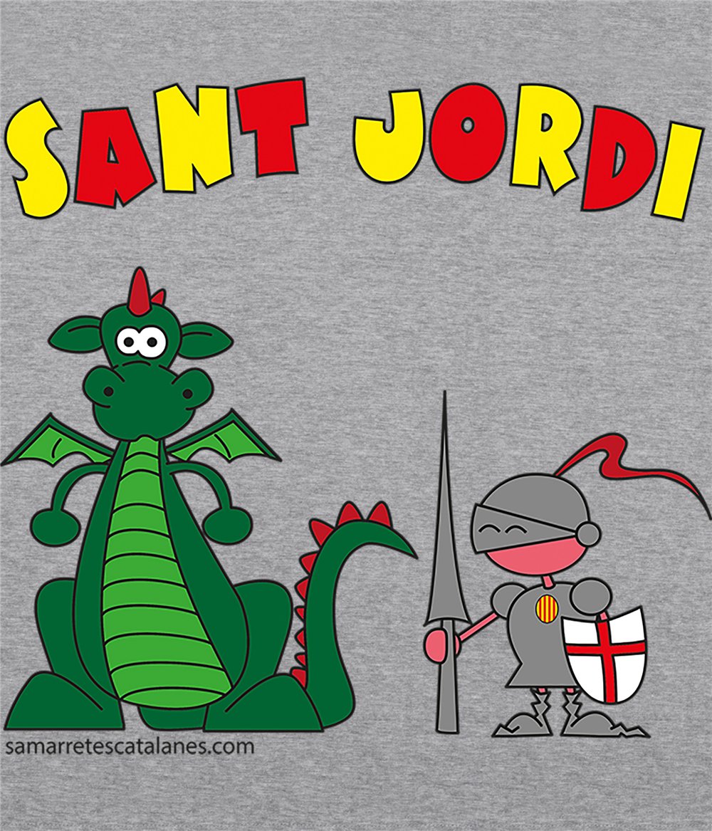 Sudadera Catalunya Sant Jordi Unisex