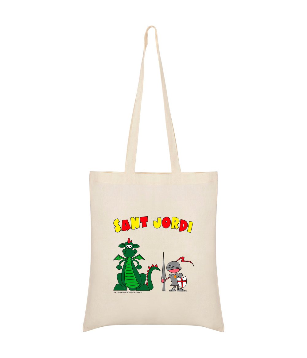 Sac Coton Catalogne Sant Jordi