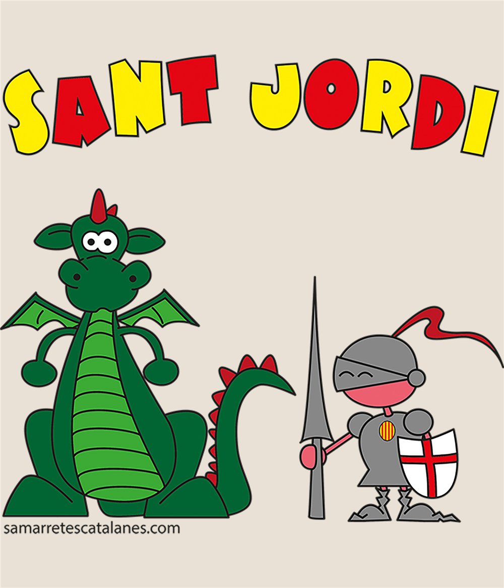 Tasche Baumwolle Katalonien Sant Jordi