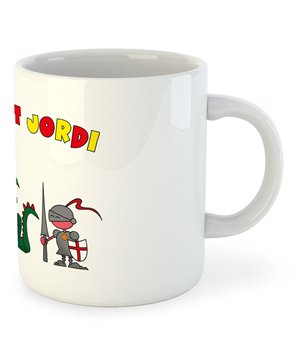 Tassa 325 ml Catalunya Sant Jordi
