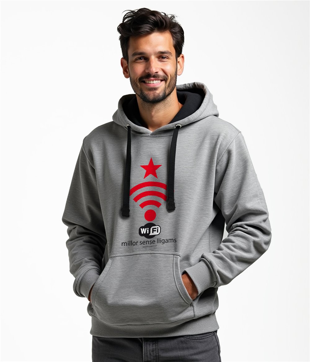 Dessuadora Catalunya Wifi Independent Unisex