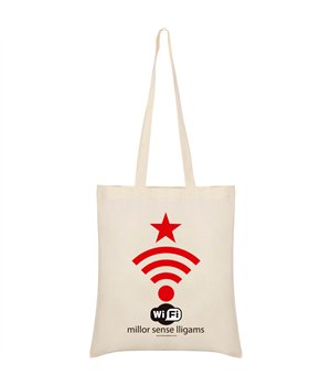 Tasche Baumwolle Katalonien Wifi Independent