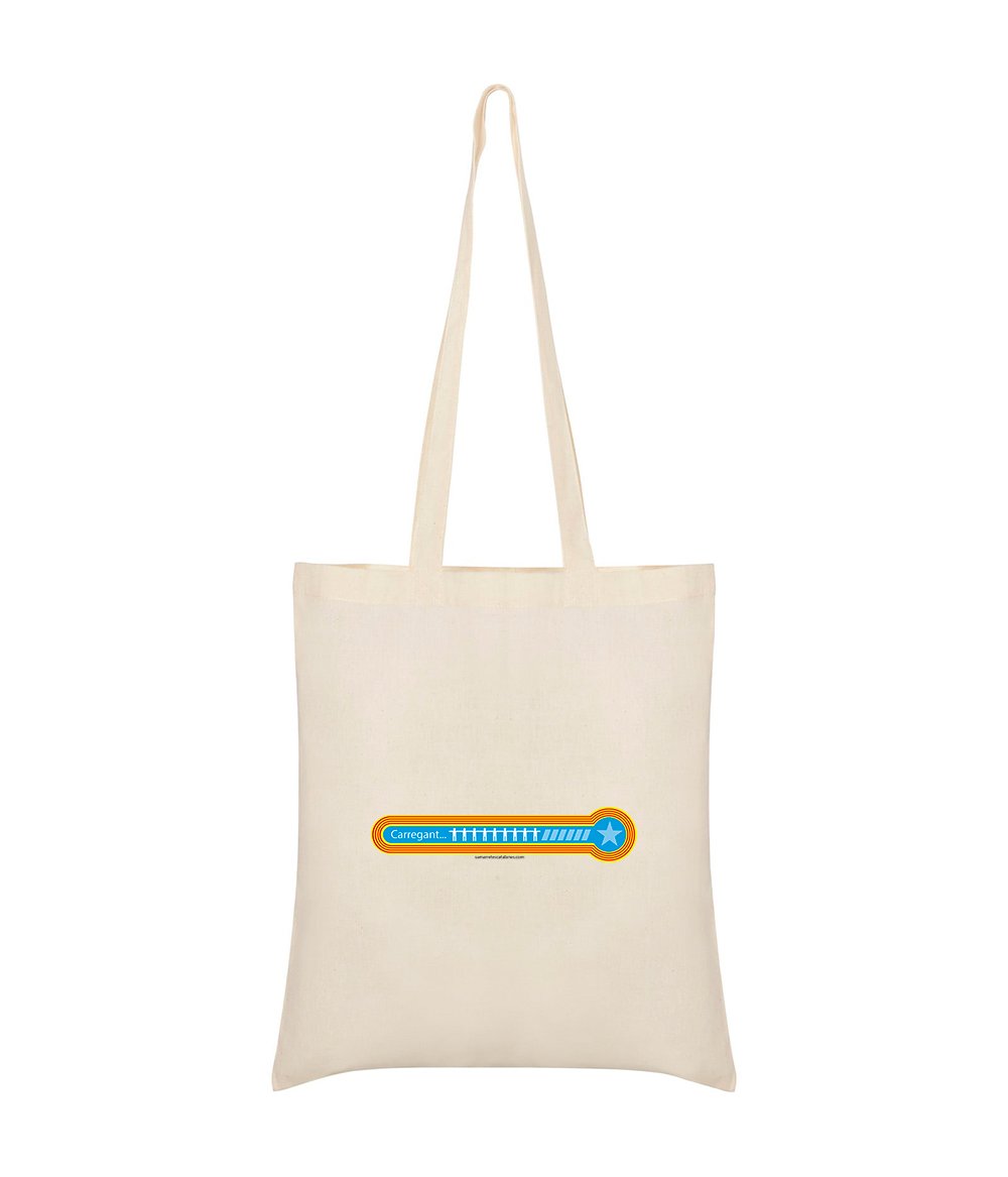 Bolsa Algodon Catalunya Carregant Independencia