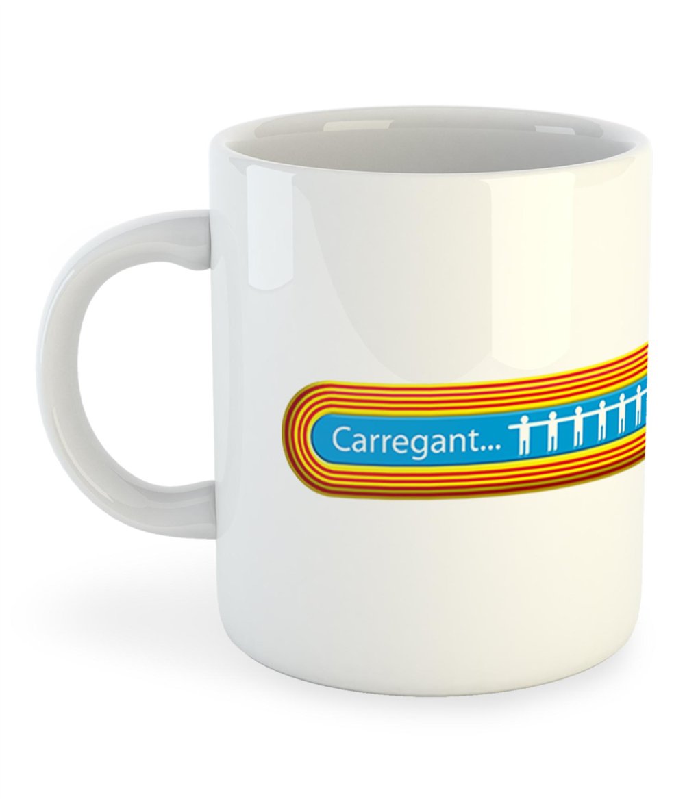 Tasse 325 ml Catalogne Carregant Independencia