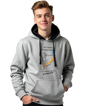 Felpa Catalogna Via Catalana Unisex