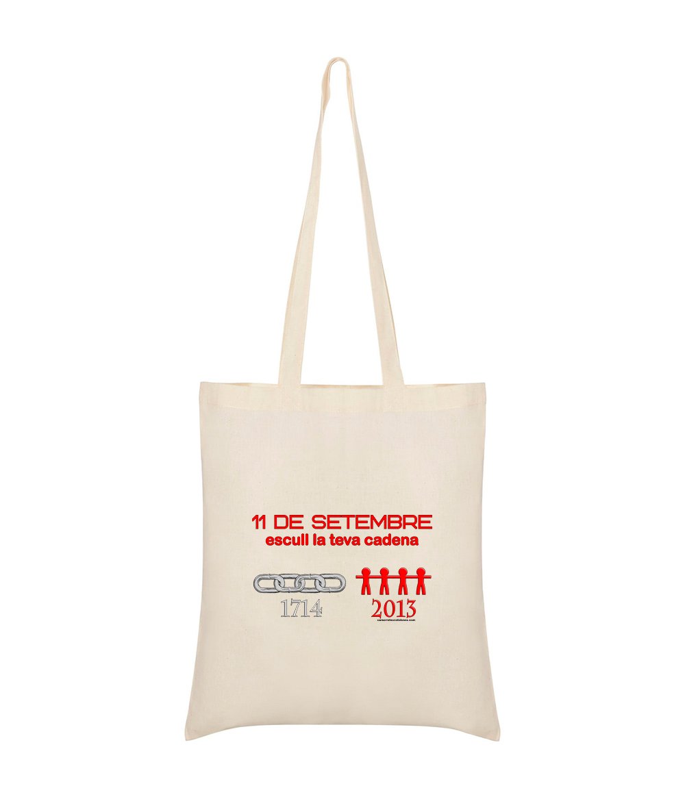 Bolsa Algodon Catalunya Via Catalana Cadenas