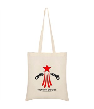 Sac Coton Catalogne Via Catalana Trencant Cadenes