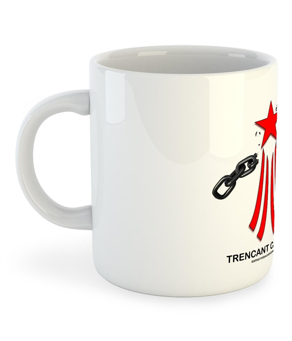 Tassa 325 ml Catalunya Via Catalana Trencant Cadenes