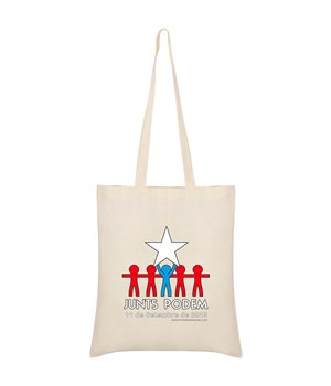 Tasche Baumwolle Katalonien Via Catalana Junts Podem