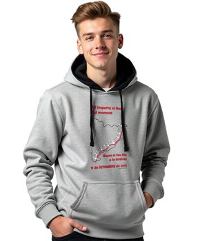 Sudadera Catalunya Via Catalana No Importa el Lloc Unisex