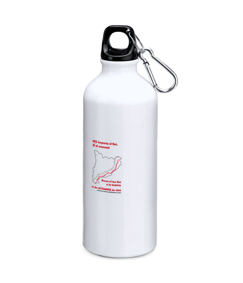 Ampolla 800 ml Catalunya Via Catalana No Importa el Lloc