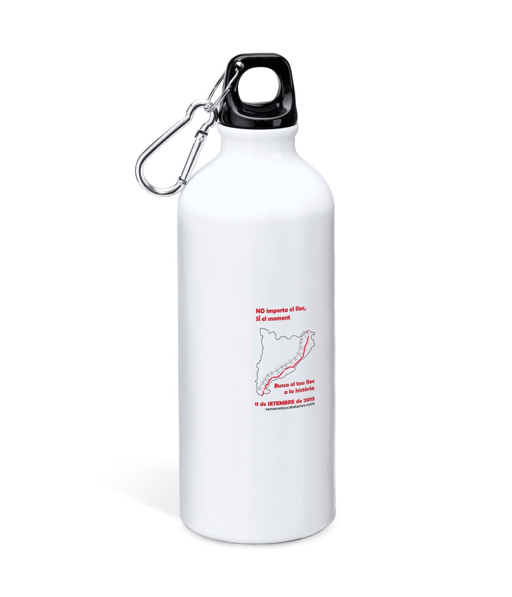 Ampolla 800 ml Catalunya Via Catalana No Importa el Lloc