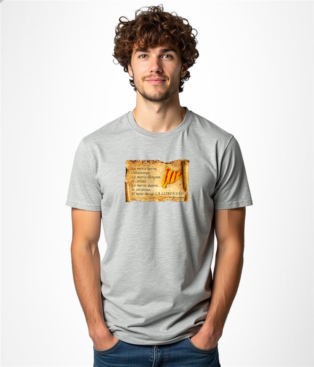 Camiseta ECO Catalunya Maragall Manga Corta Hombre
