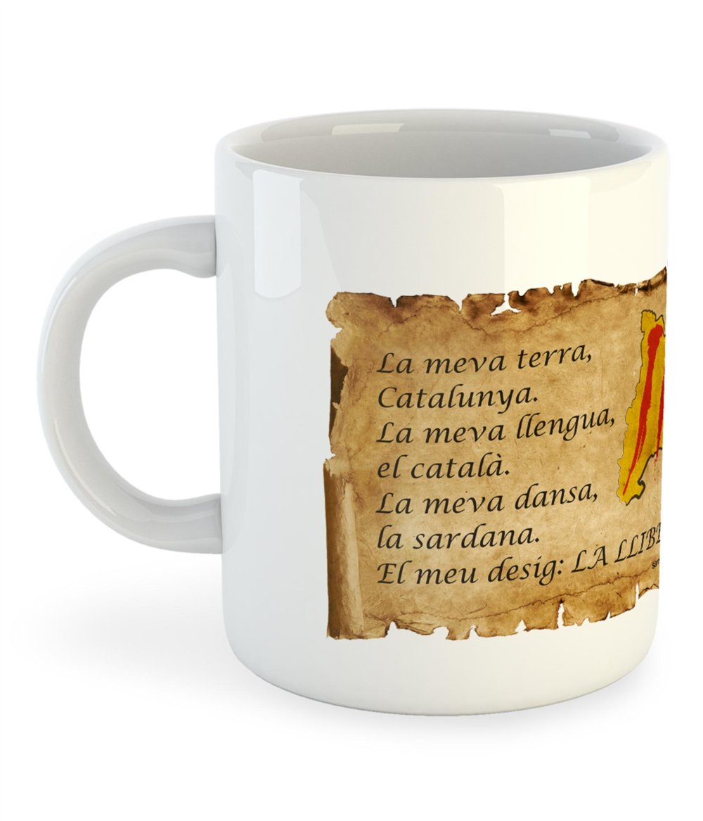 Taza 325 ml Catalunya Maragall