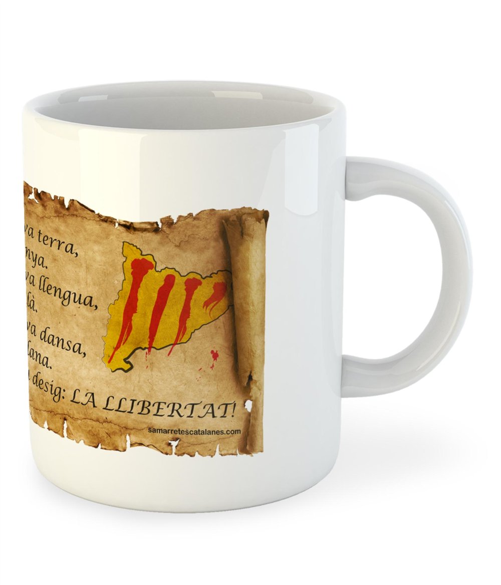 Taza 325 ml Catalunya Maragall