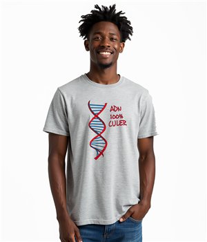 T Shirt ECO Katalonia ADN 100x100 Cule Krotki Rekaw Czlowiek