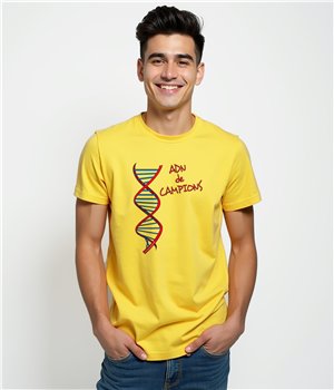 T Shirt Catalogne ADN de Campions Manche Courte Homme