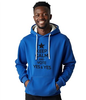Bluza z Kapturem Katalonia Keep Calm And Vote Yes Unisex