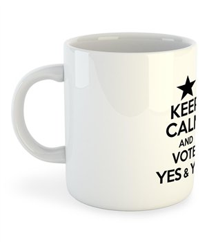 Beker 325 ml Catalonie Keep Calm And Vote Yes