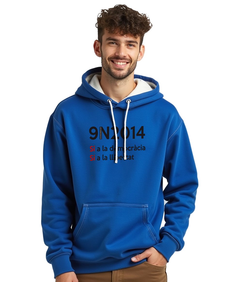 Sudadera Catalunya 9N2014 Unisex
