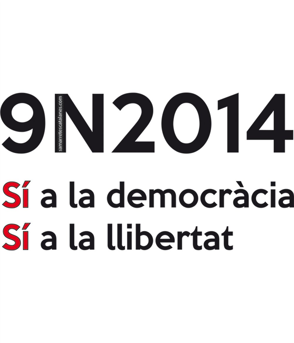 Taza 325 ml Catalunya 9N2014