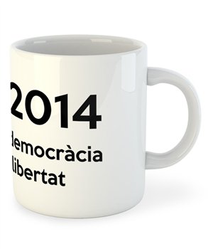 Taza 325 ml Catalunya 9N2014