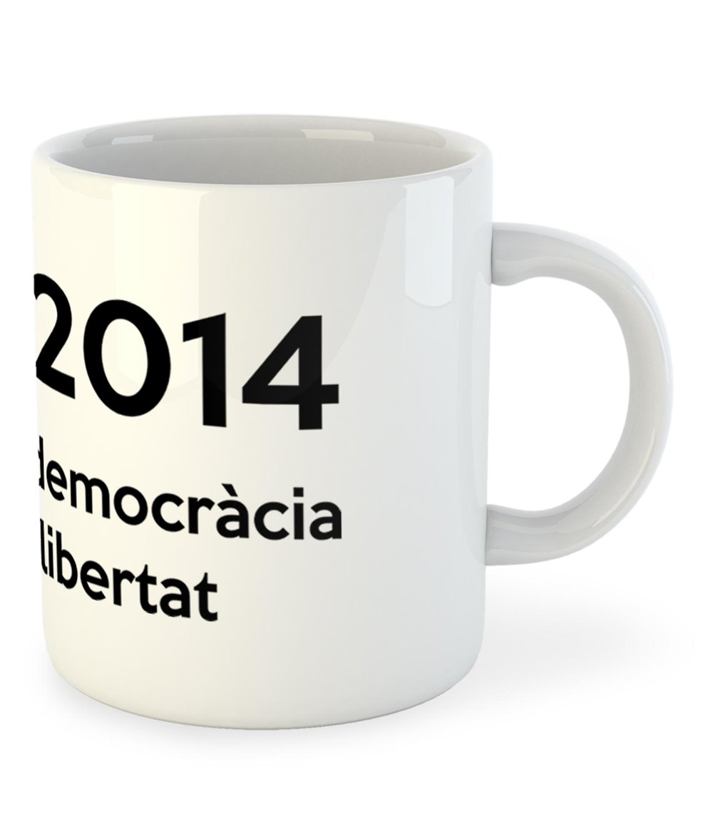 Taza 325 ml Catalunya 9N2014
