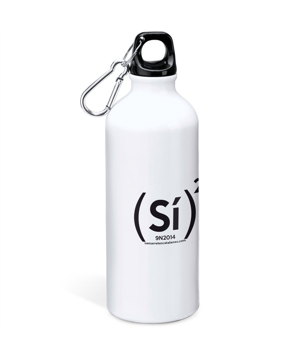 Ampolla 800 ml Catalunya Si al Cuadrado