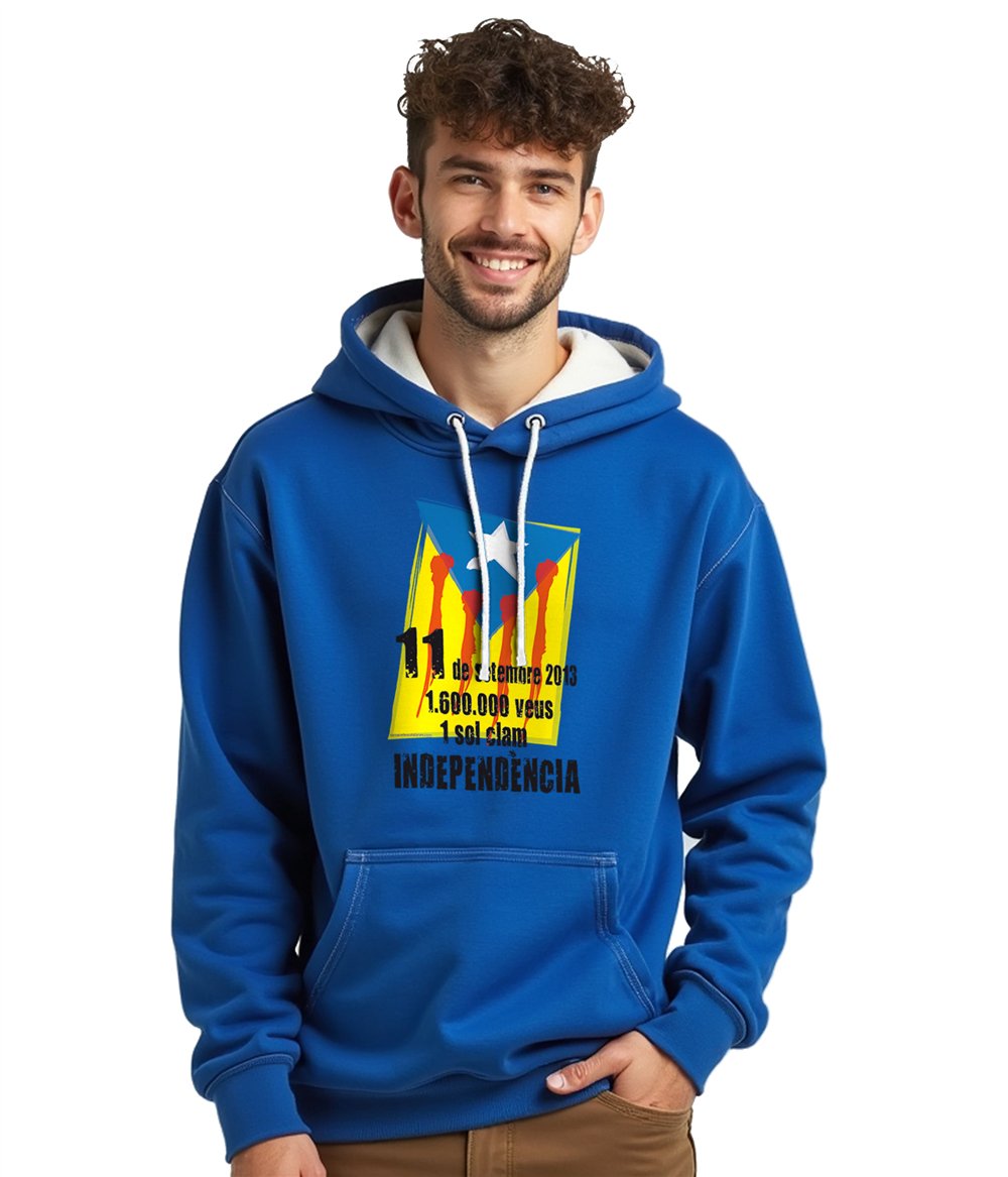Sudadera Catalunya 11 de Setembre 2012 Unisex