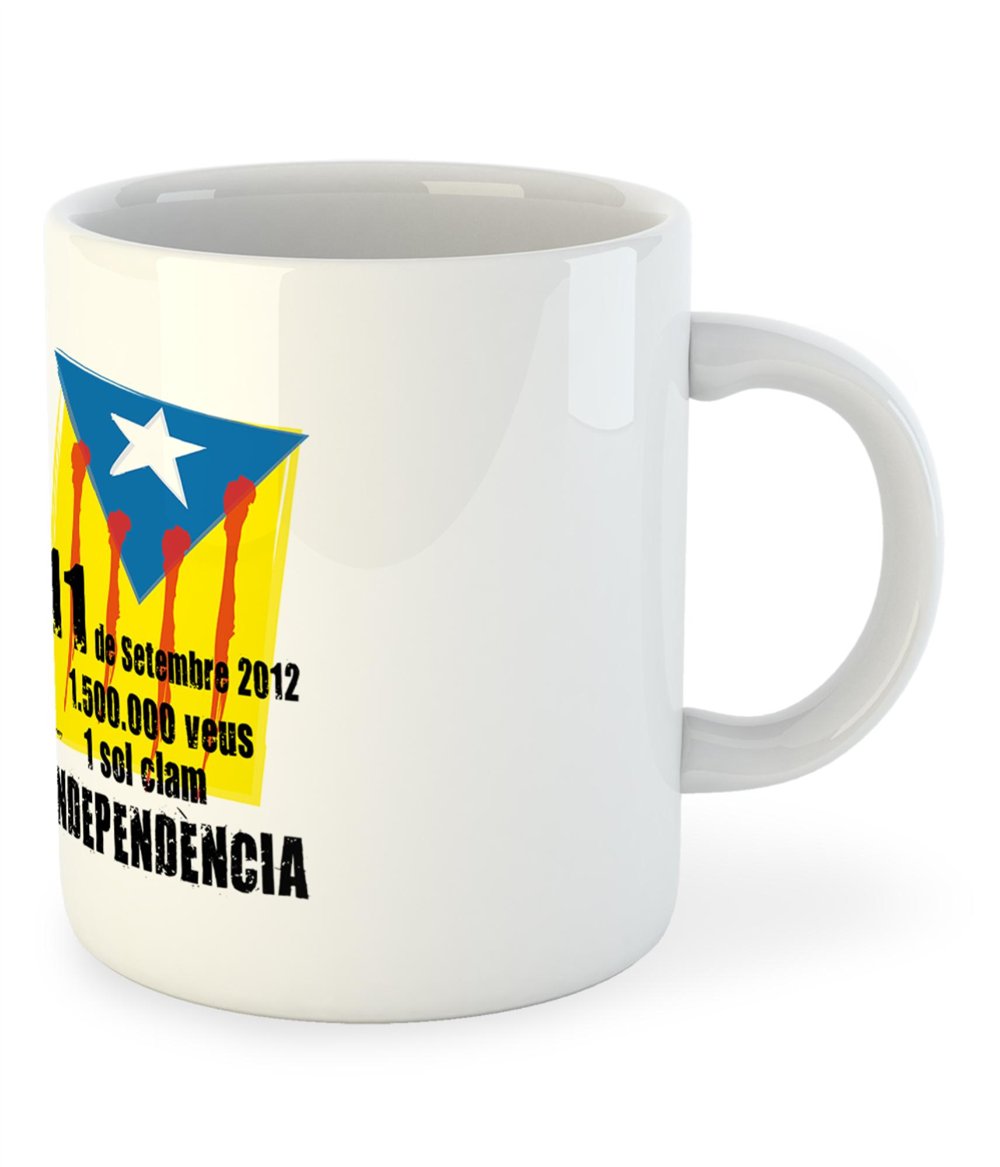 Tassa 325 ml Catalunya 11 de Setembre 2012