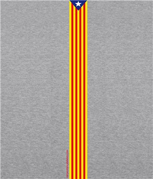 Sudadera Catalunya Estelada Clasica Unisex
