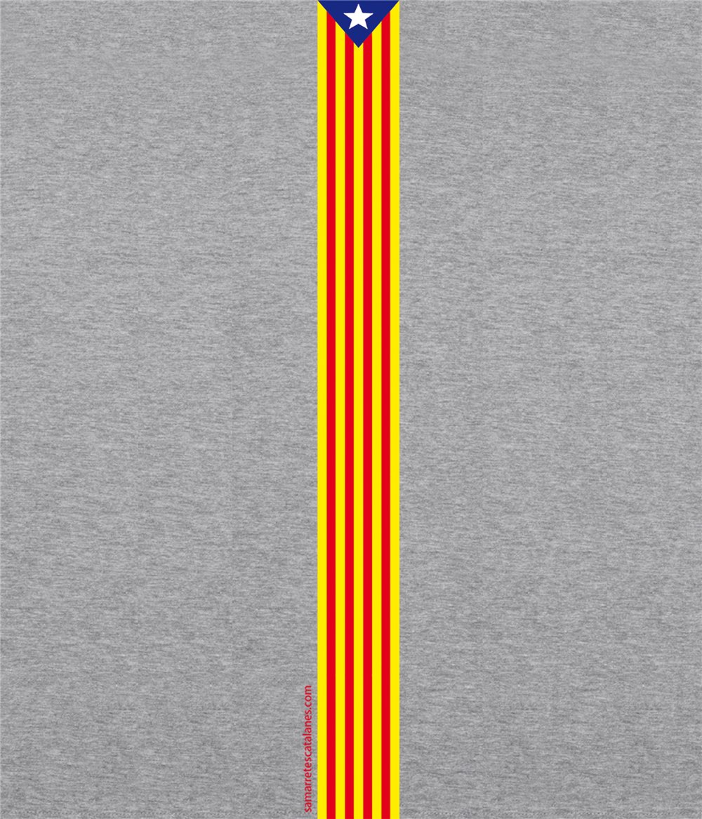 Sudadera Catalunya Estelada Clasica Unisex