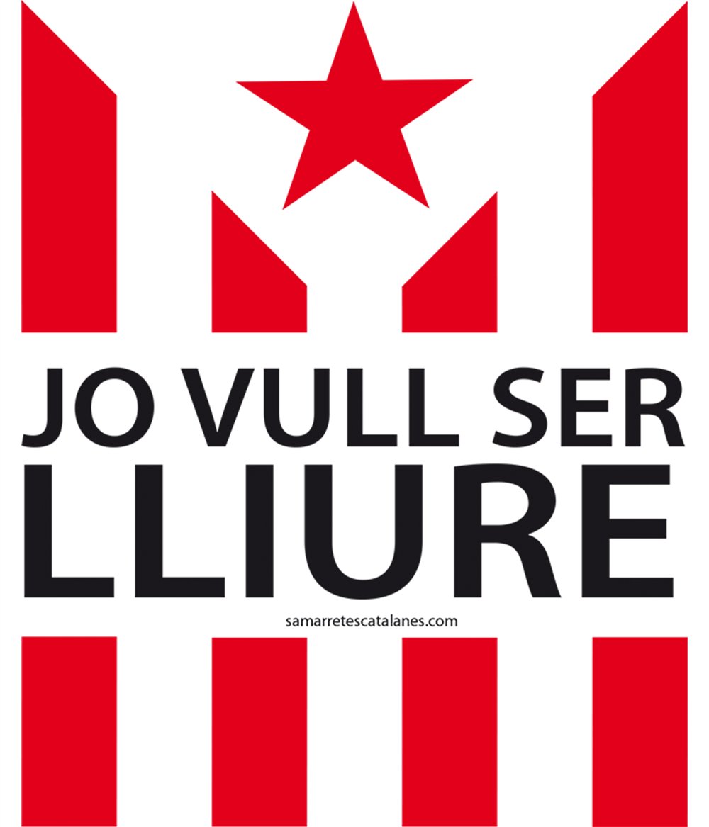 Bouteille 800 ml Catalogne Jo Vull Ser LLiure