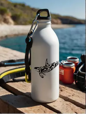 Botellas con dibujos de deporte