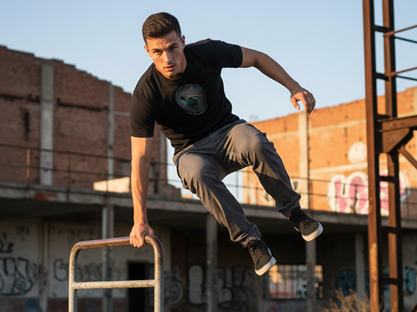 Camisetas de parkour
